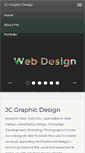 Mobile Screenshot of jcgraphicdesign.net